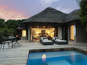 Eagles Crag Lodge: Der private Pool Eagles Crag Lodge: Der private Pool