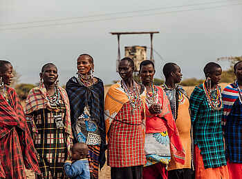 Elephant Gorge Camp: Besuch einer Massai Gemeinschaft