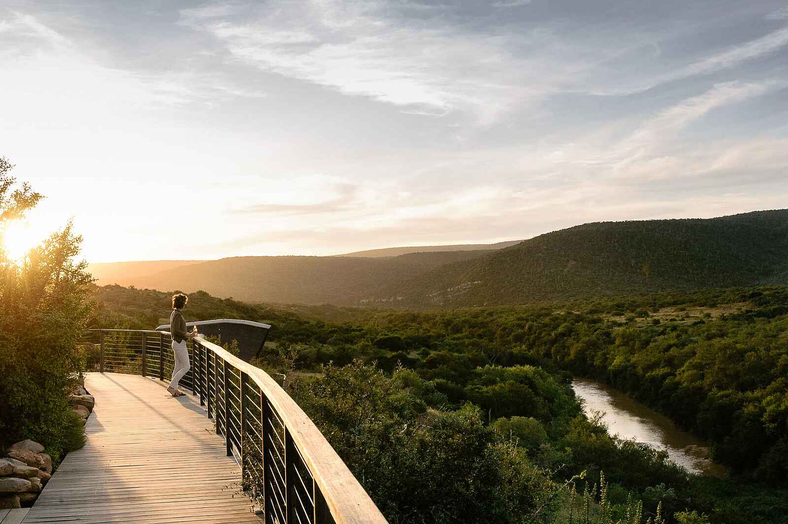 Great Fish River Lodge: Ausblick Great Fish River Lodge: Ausblick