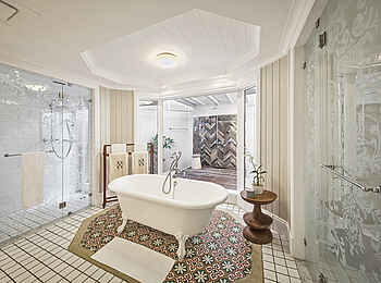 Heritage Le Telfair Golf & Wellness Resort: Das Badezimmer einer Junior Suite Heritage Le Telfair Golf & Wellness Resort: Das Badezimmer einer Junior Suite
