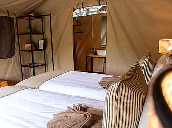 Mababe Tented Camp: Einzelbetten