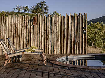 Madwaleni River Lodge: Luxury Tent Private Pool