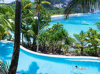 North Island: Der Pool mit spektakulärer Aussicht