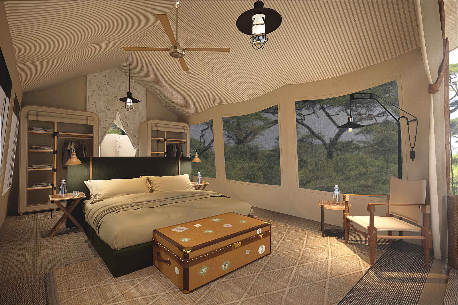 Out of Africa Legend: Ein Gästezelt Out of Africa Legend: Ein Gästezelt