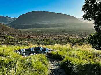 Simbavati Cederberg Ridge Lodge: Die Feuerstelle Simbavati Cederberg Ridge Lodge: Die Feuerstelle