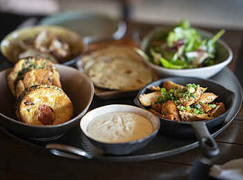 Kwessi Dunes Lodge: Lunchtablett