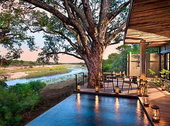 Tengile River Lodge: Privater Pool