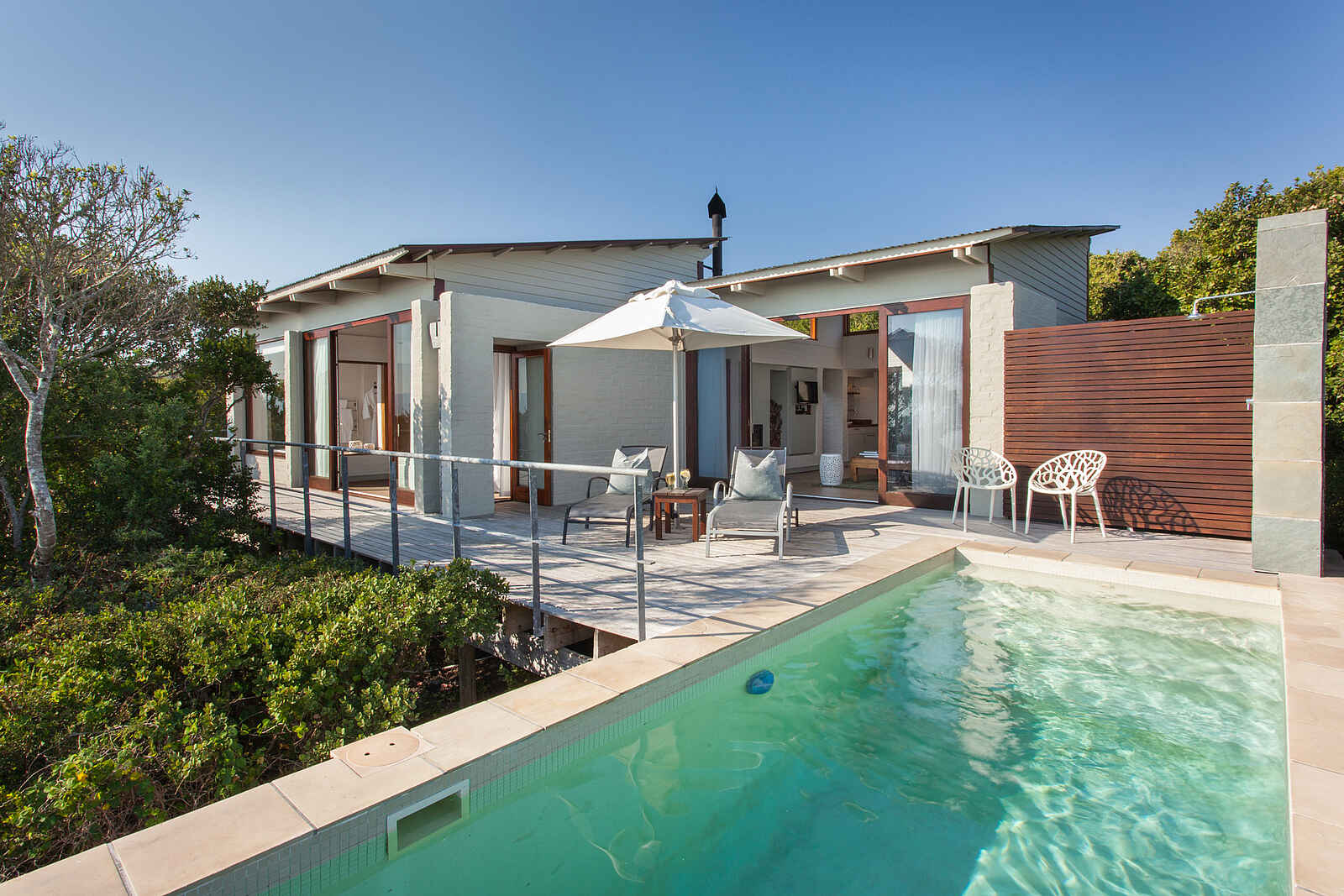 Grootbos Forest Lodge: Privates Sonnendeck und Suite Grootbos Forest Lodge: Privates Sonnendeck und Suite