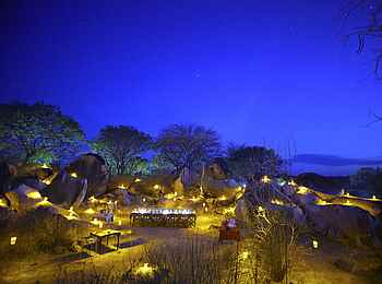 Jabali Ridge Camp: Outdoor Dinner