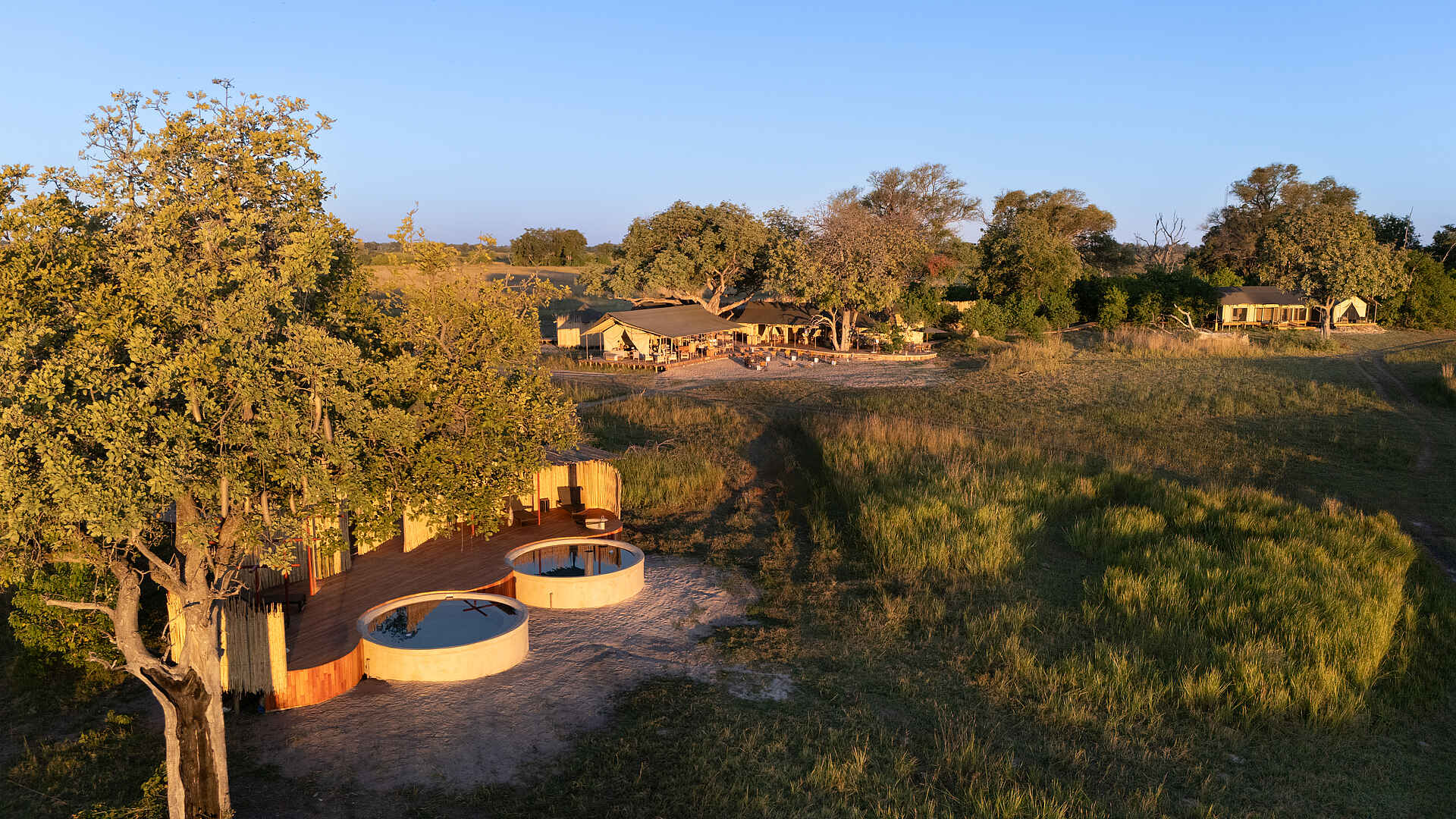 Monachira Camp: Der Pool