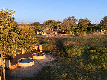 Monachira Camp: Der Pool Monachira Camp: Der Pool