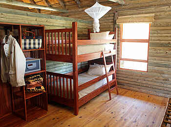 Nata Lodge: Etagenbett im Familienchalet Nata Lodge: Etagenbett im Familienchalet