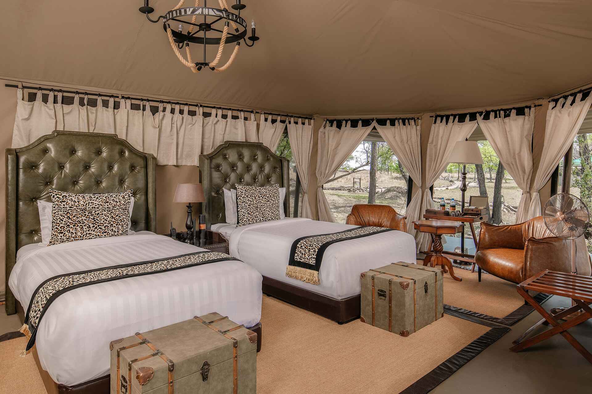 Ole Serai Luxury Camp - Kogatende: Zweibettzimmer