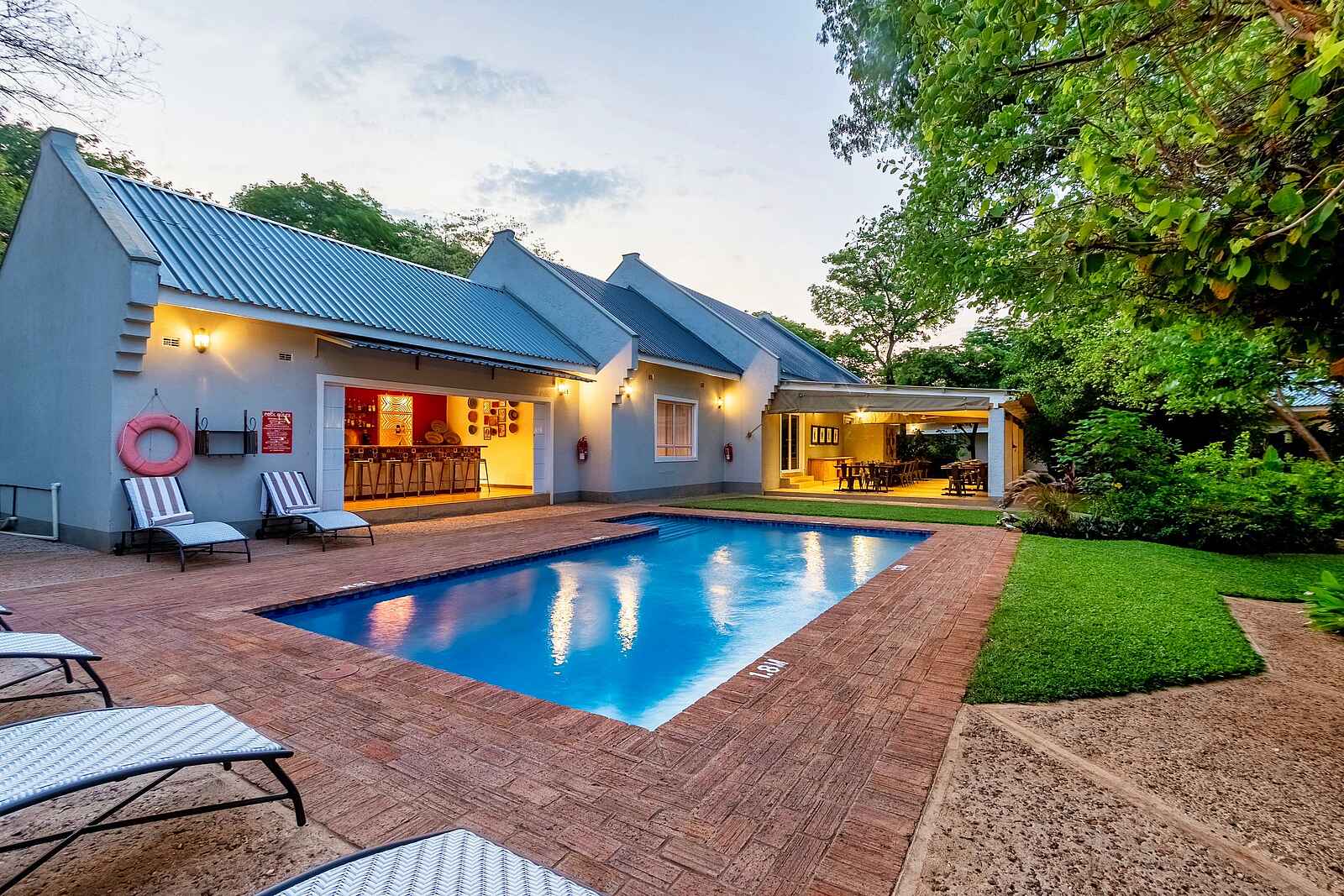 PheZulu Guest Lodge: Der Pool PheZulu Guest Lodge: Der Pool