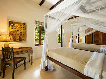 Qambani Luxury Resort: Coastal Villa Twin Betten