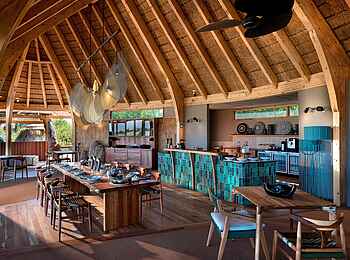 Camp Tawana: Restaurantbereich Camp Tawana: Restaurantbereich