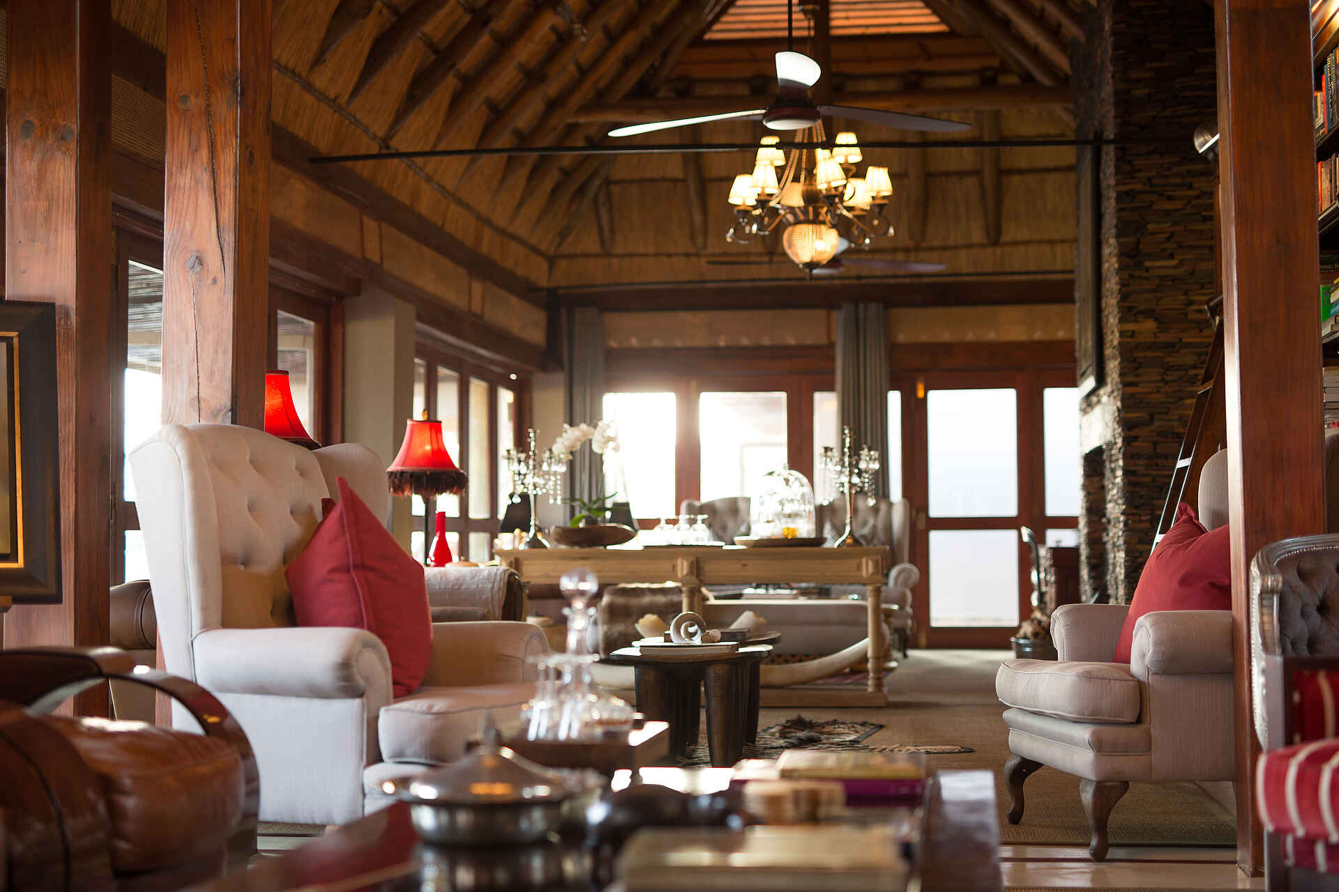 Jamala Madikwe Royal Safari Lodge, Lodge, Madikwe, Südafrika, Zentrale Einrichtungen, Lounge, Afrikarma, Afrikarma Safaris, Afrikarma Safaris - Wildnis. Hautnah., afrikarma.de