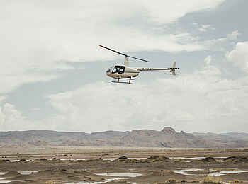 Ol Malo: Helikopter im Suguta Valley