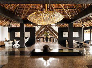 Constance Belle Mare Plage: Die Lounge