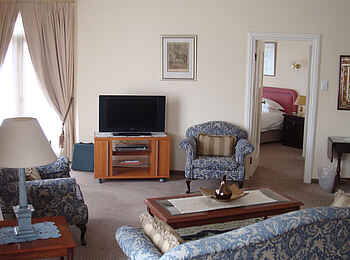 Hansa Hotel: Sitzgruppe in einer Suite