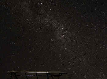 Mateya Safari Lodge: Sternenhimmel über Jeep