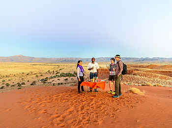 Namib Desert Lodge: Getränkepause Namib Desert Lodge: Getränkepause
