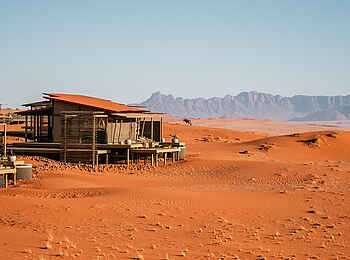 Wolwedans Desert Lodge: Ein Gästebungalow Wolwedans Desert Lodge: Ein Gästebungalow