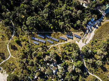 Sanctuary Stanley's Camp: Luftaufnahme der Lodge