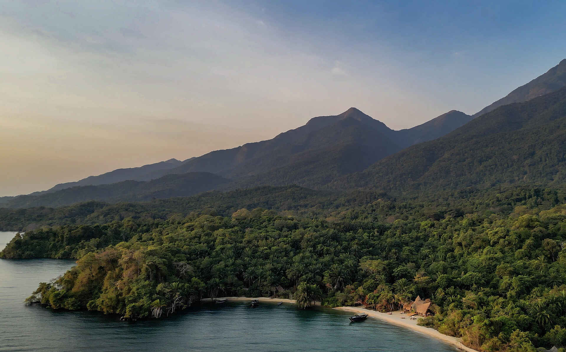 Greystoke Mahale Lodge: Aus der Vogelperspektive