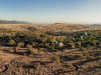 Lewa Safari Camp: Blick auf das Camp