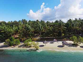 Pole Pole Bungalows: Strand aus der Vogelperspektive
