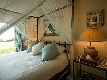 Tongabezi Lodge: Ein Schlafzimmer im Tangala House