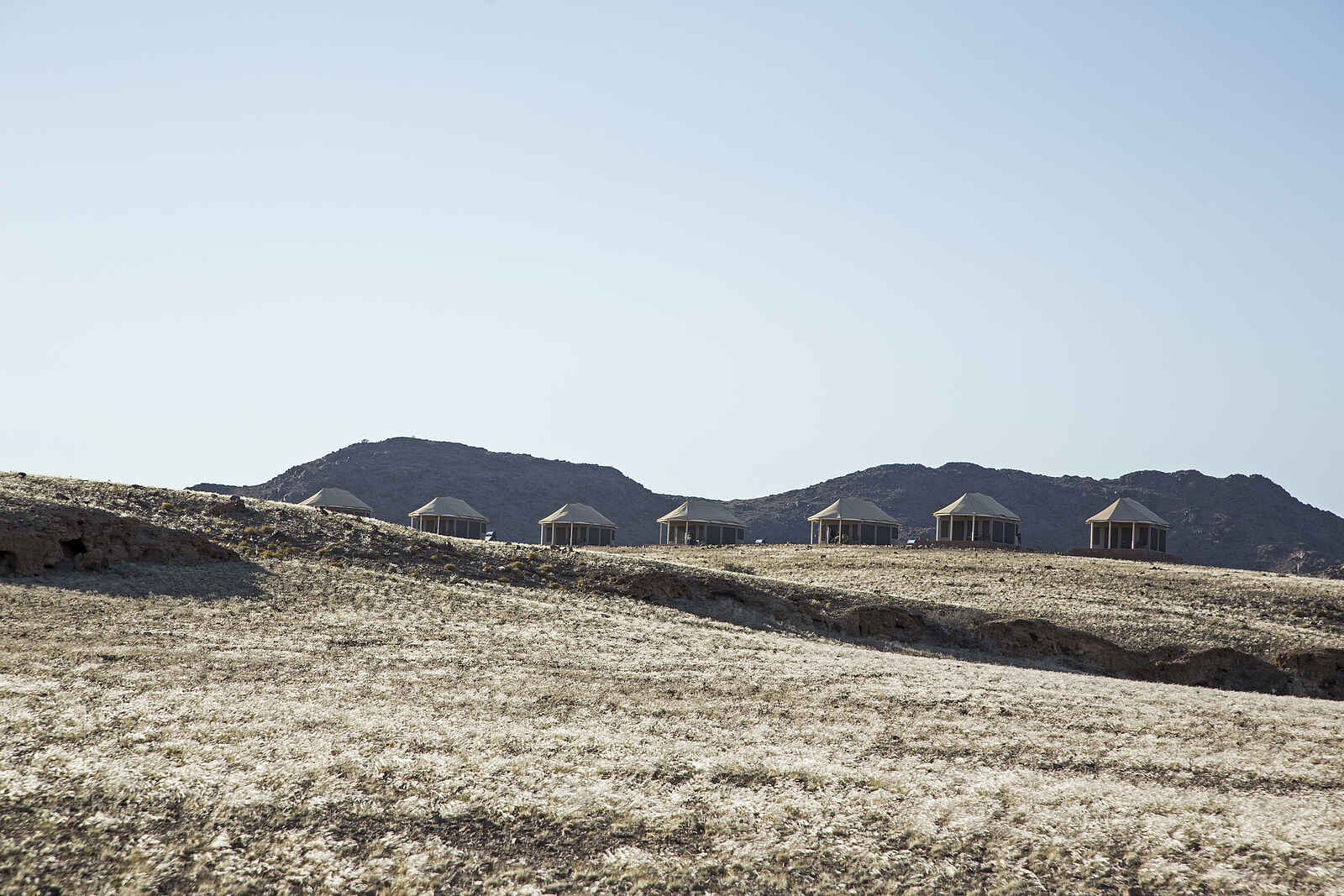 Desert Hills Glamping: Blick auf das Camp Desert Hills Glamping: Blick auf das Camp