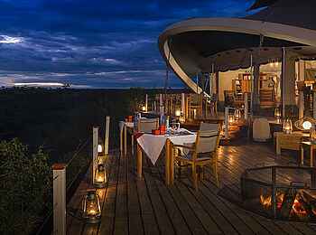 Mahali Mzuri: Abendstimmung