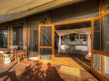 Nokanyana Camp: Terrasse