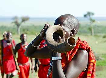 Olare Mara Kempinski: Traditionelles Horn