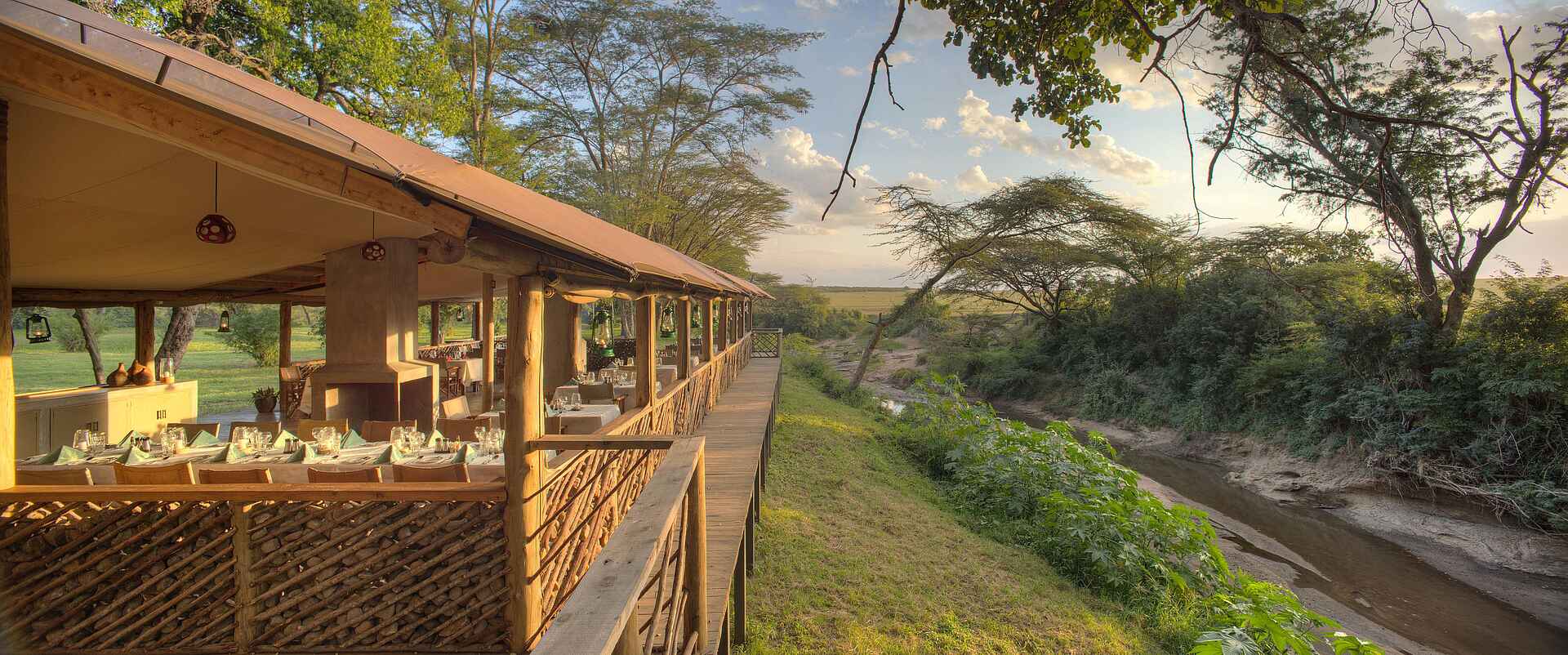 Basecamp Masai Mara: Das Restaurant