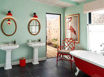 Coot Club: Leeward Cottage Badezimmer