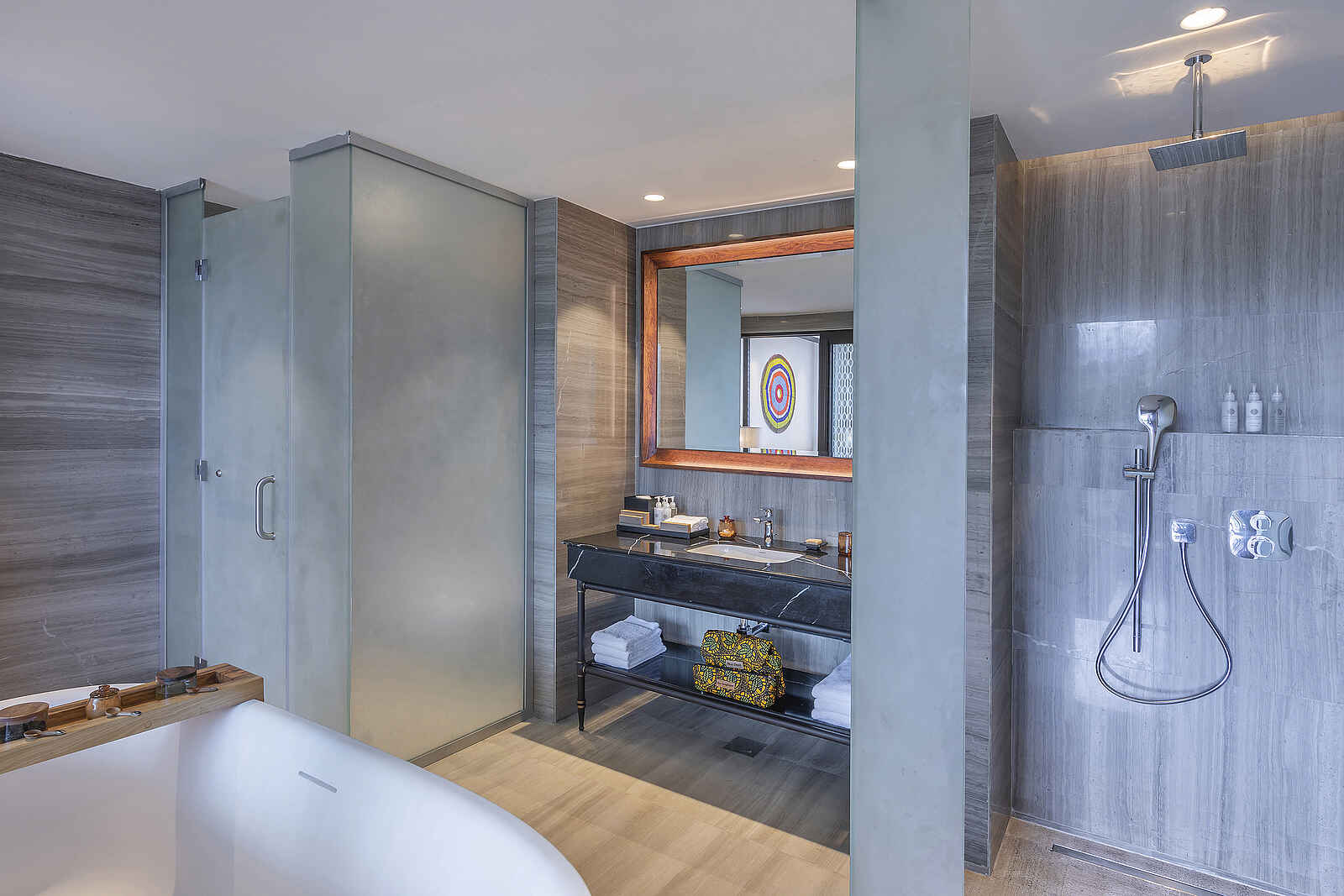 Gran Melia Arusha: Badezimmer der Grand Suite Gran Melia Arusha: Badezimmer der Grand Suite