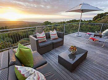 Grootbos Garden Lodge: Forest Cottage Terrasse Grootbos Garden Lodge: Forest Cottage Terrasse