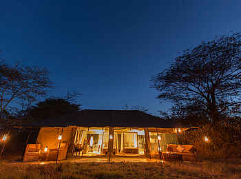 Naona Moru Camp: Nachthimmel über privater Veranda