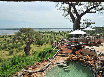 Ngoma Safari Lodge: Der Plunge Pool Ngoma Safari Lodge: Der Plunge Pool