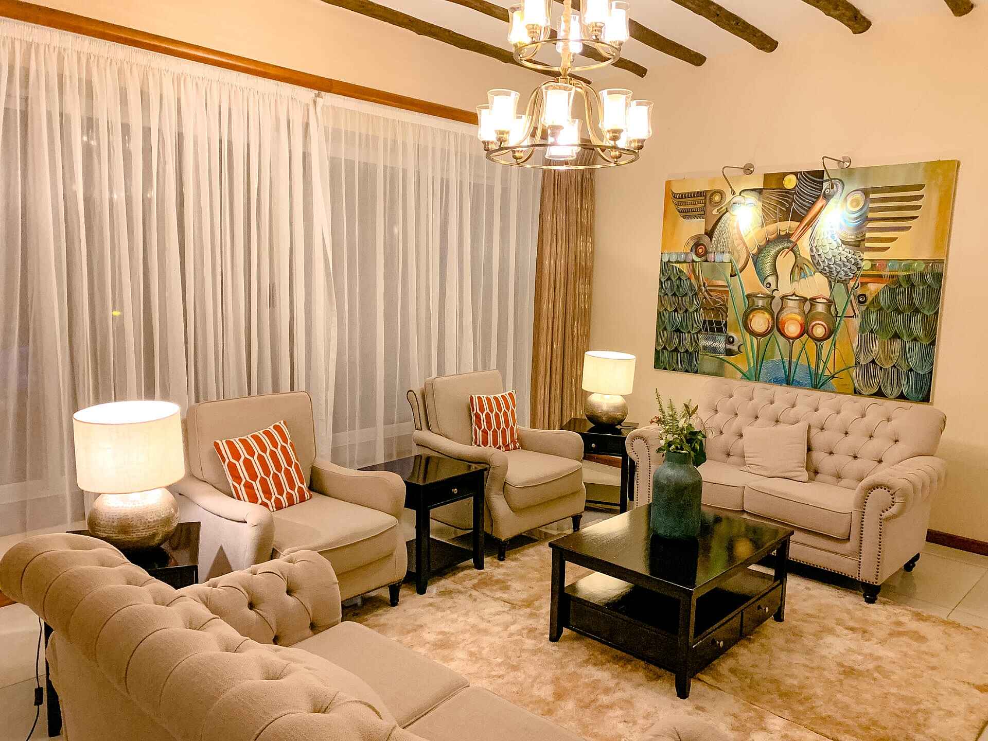 No. 5 Boutique Hotel: Gemütliche Lounge