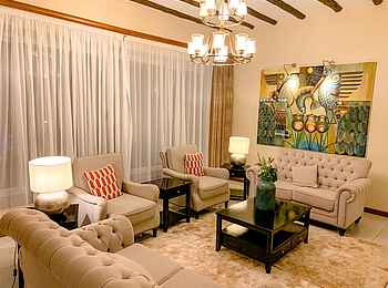 No. 5 Boutique Hotel: Gemütliche Lounge No. 5 Boutique Hotel: Gemütliche Lounge