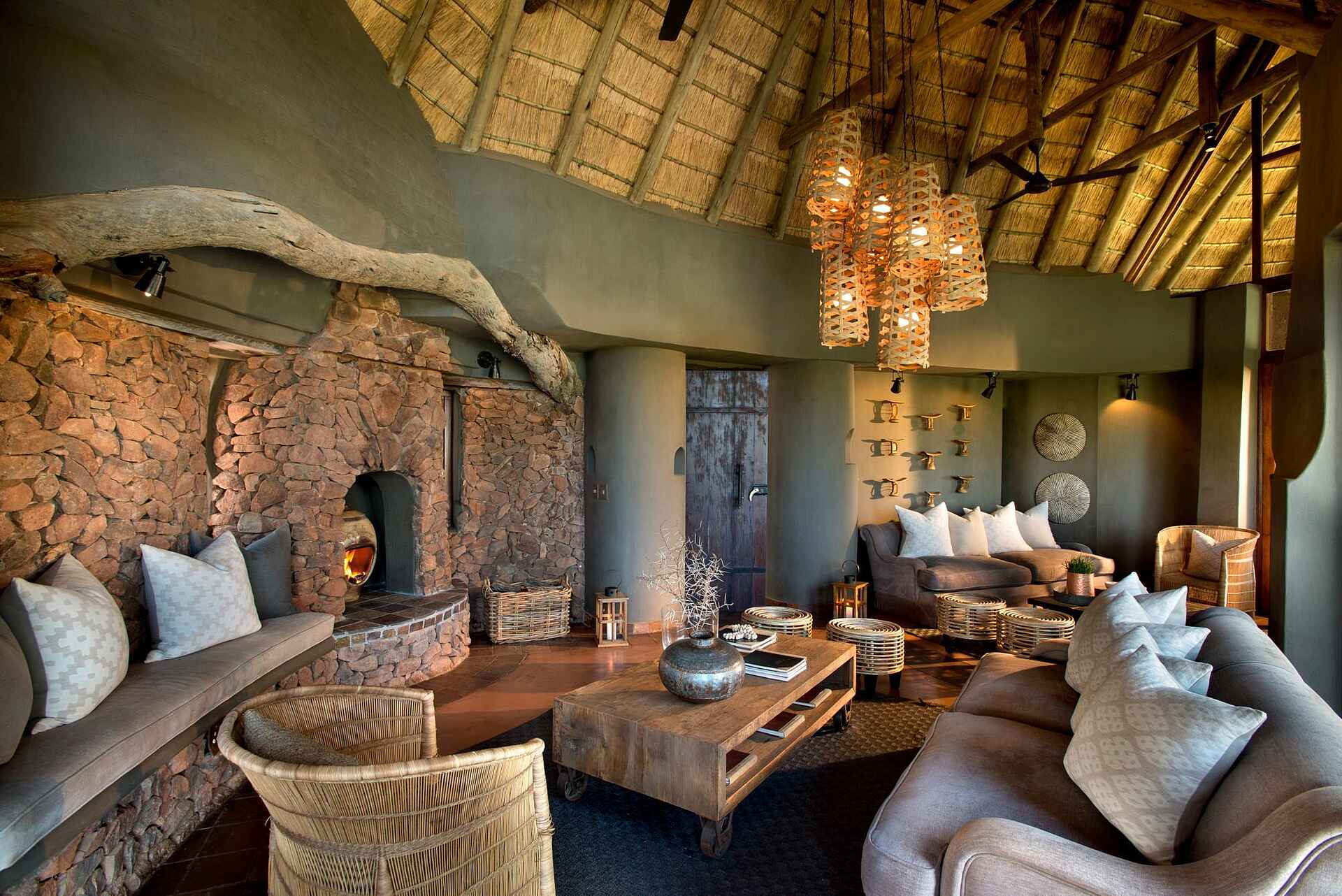 The Royal Madikwe: Blick durch die Lounge