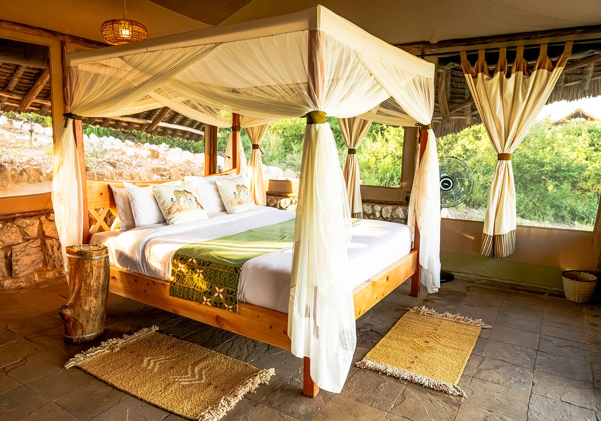 Soroi Cheetah Tented Camp: Schlafbereich