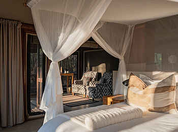 Tuli Safari Lodge Mashatu: Luxury Tented Suite Doppelbett