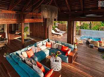 Zuri Zanzibar: Wohnbereich der Two Bedroom Villa 