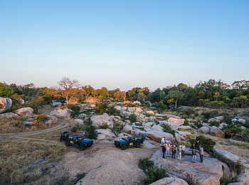 MalaMala Sable Camp: Sundowner im Gelände