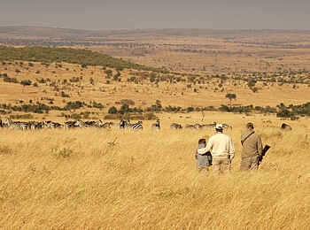 Cottar's 1920s Safari Camp: Buschwanderung